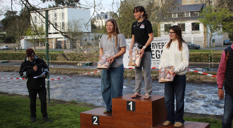 Angèle doublement médaillée à Lannion
